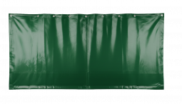 Непрозрачная штора пвх для разделения ангара